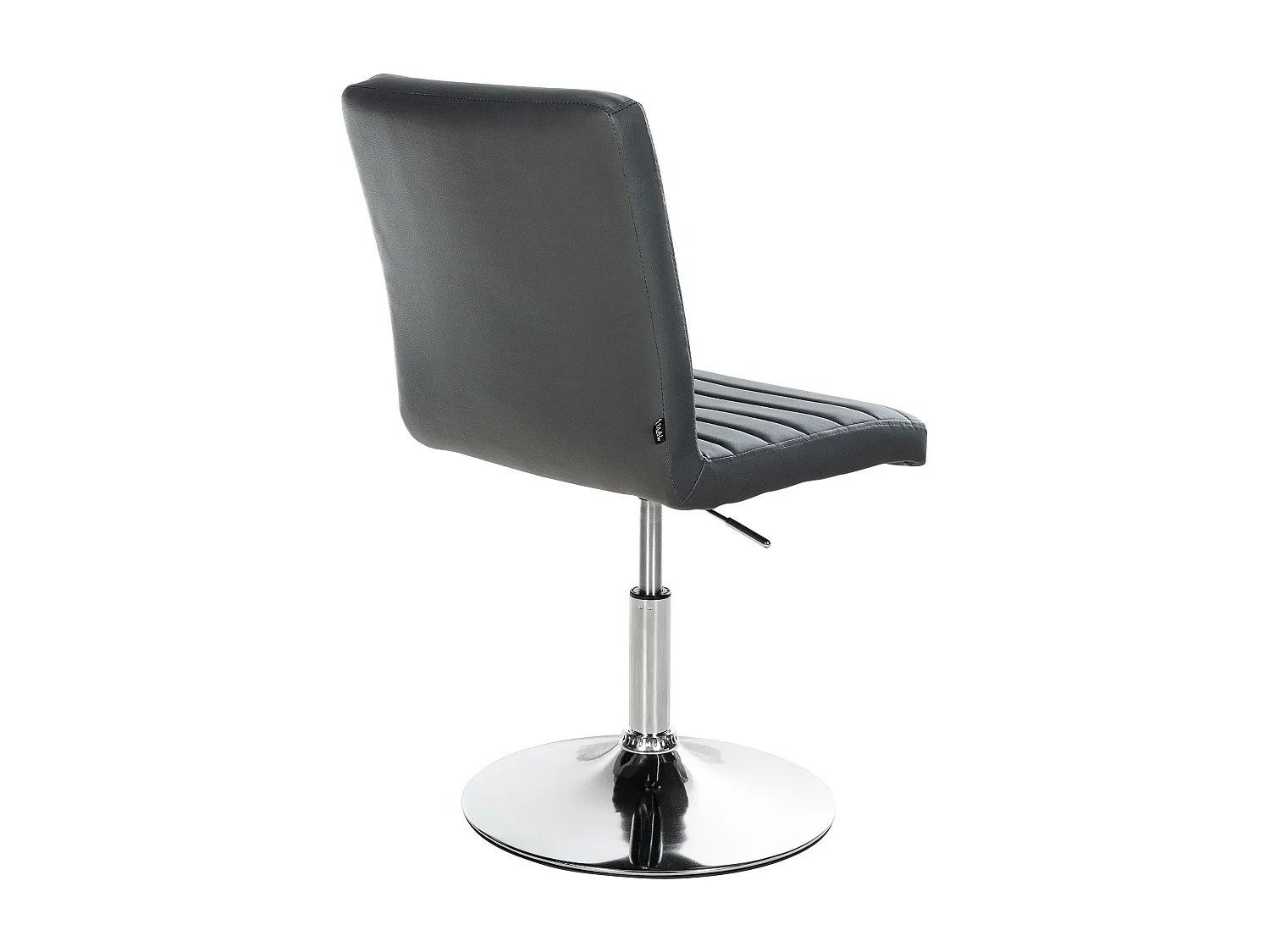 Lot de 2  chaise salle à manger - Similicuir - Gris - Elvas