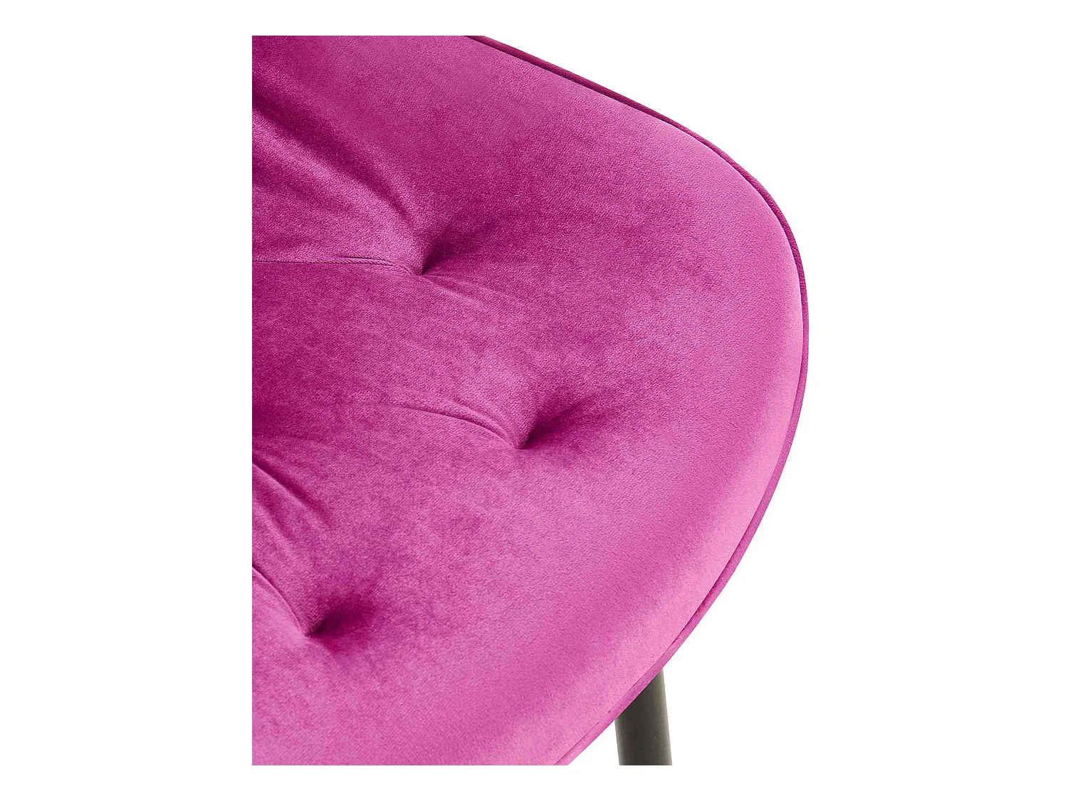 chaise salle à manger - Velours - Violet - Wallace