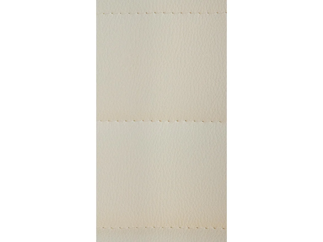 Lot de 2  Tabouret de bar - Similicuir - Crème - Lex