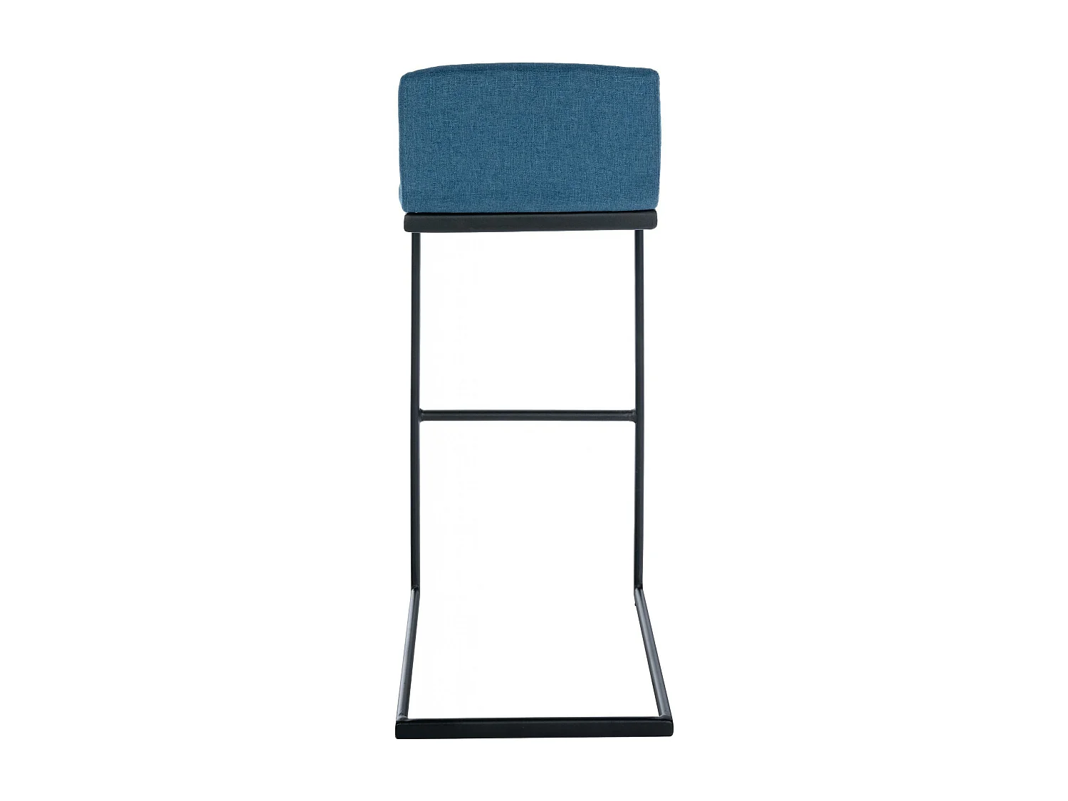 Tabouret de bar - Tissu - Bleu - Newport