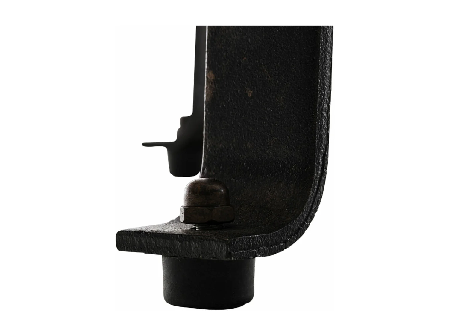 Lot de 2  Tabouret de bar - Bois & Blanc - Bronze - Raja