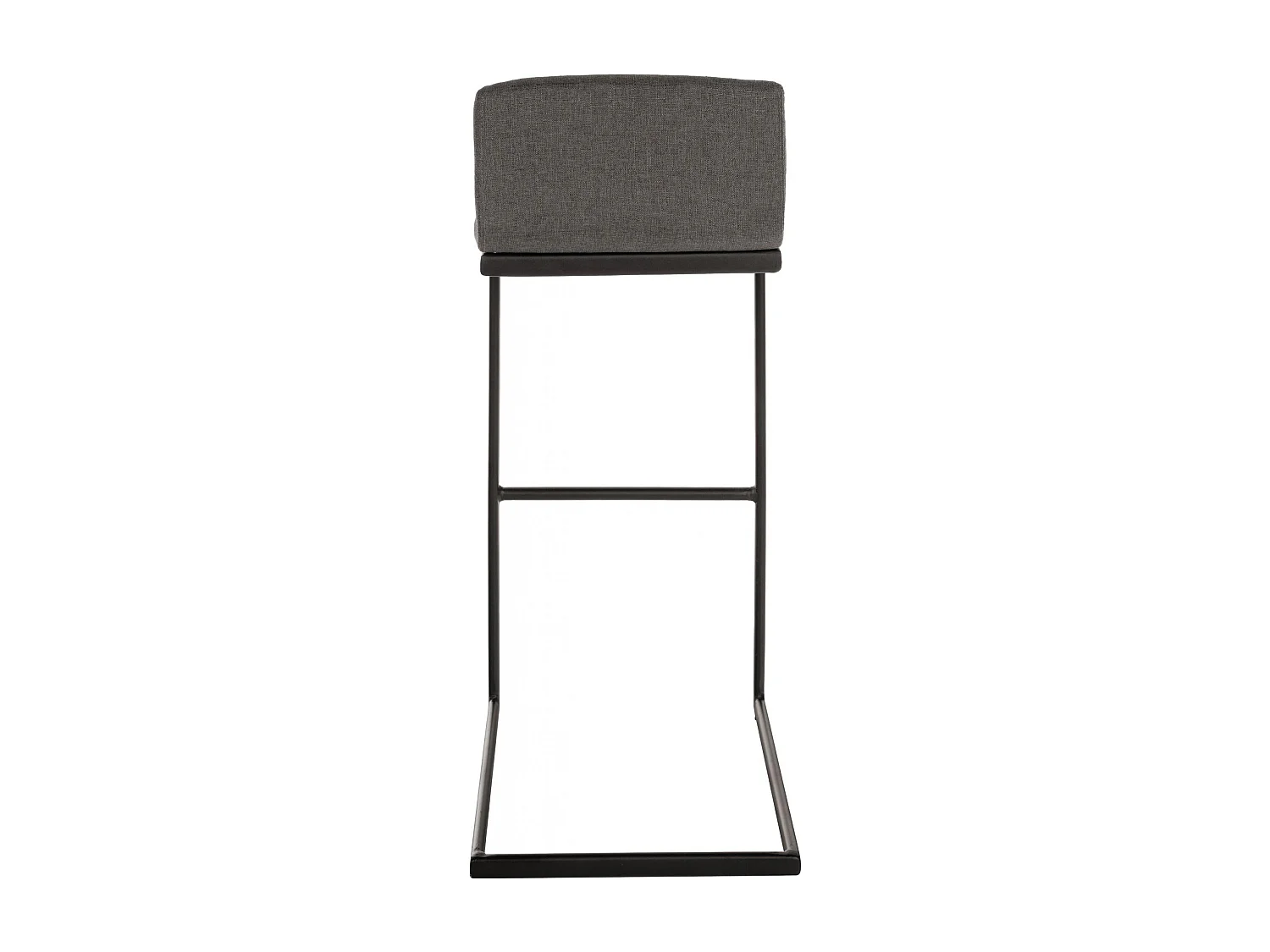 Tabouret de bar - Tissu - Gris foncé - Newport