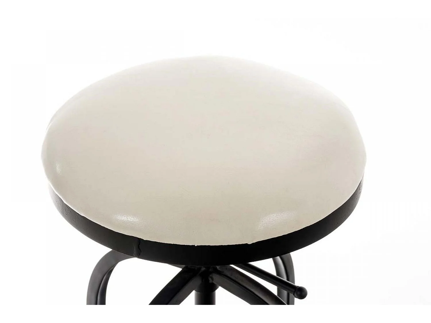 Tabouret de bar - Métal & Nature - Noir - Radong