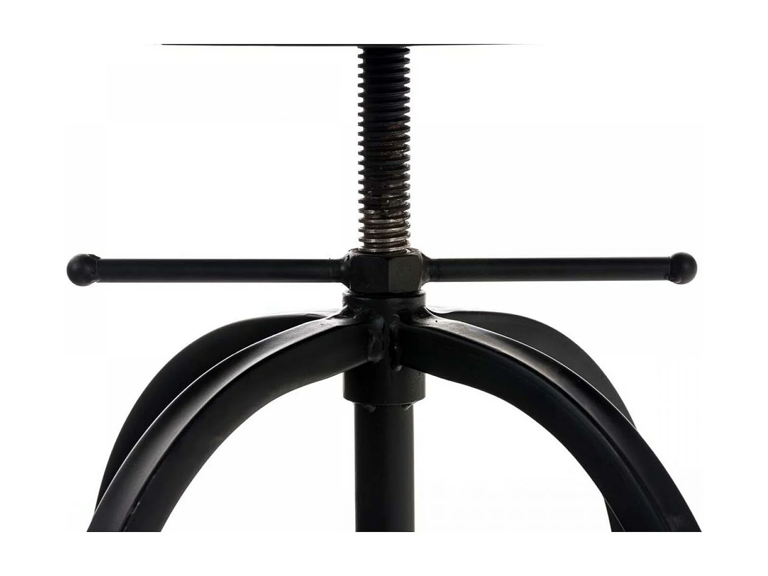 Tabouret de bar - Métal & Nature - Noir - Radong