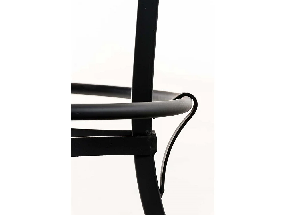 Tabouret de bar - Métal & Nature - Noir - Radong