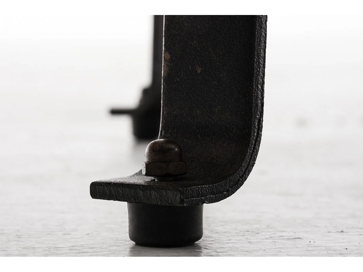 Tabouret de bar - Bois & Noir - Bronze - Raja