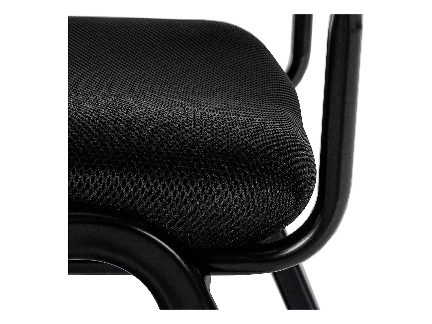 Chaise de conférence - Tissu - Noir / Noir - Kaber