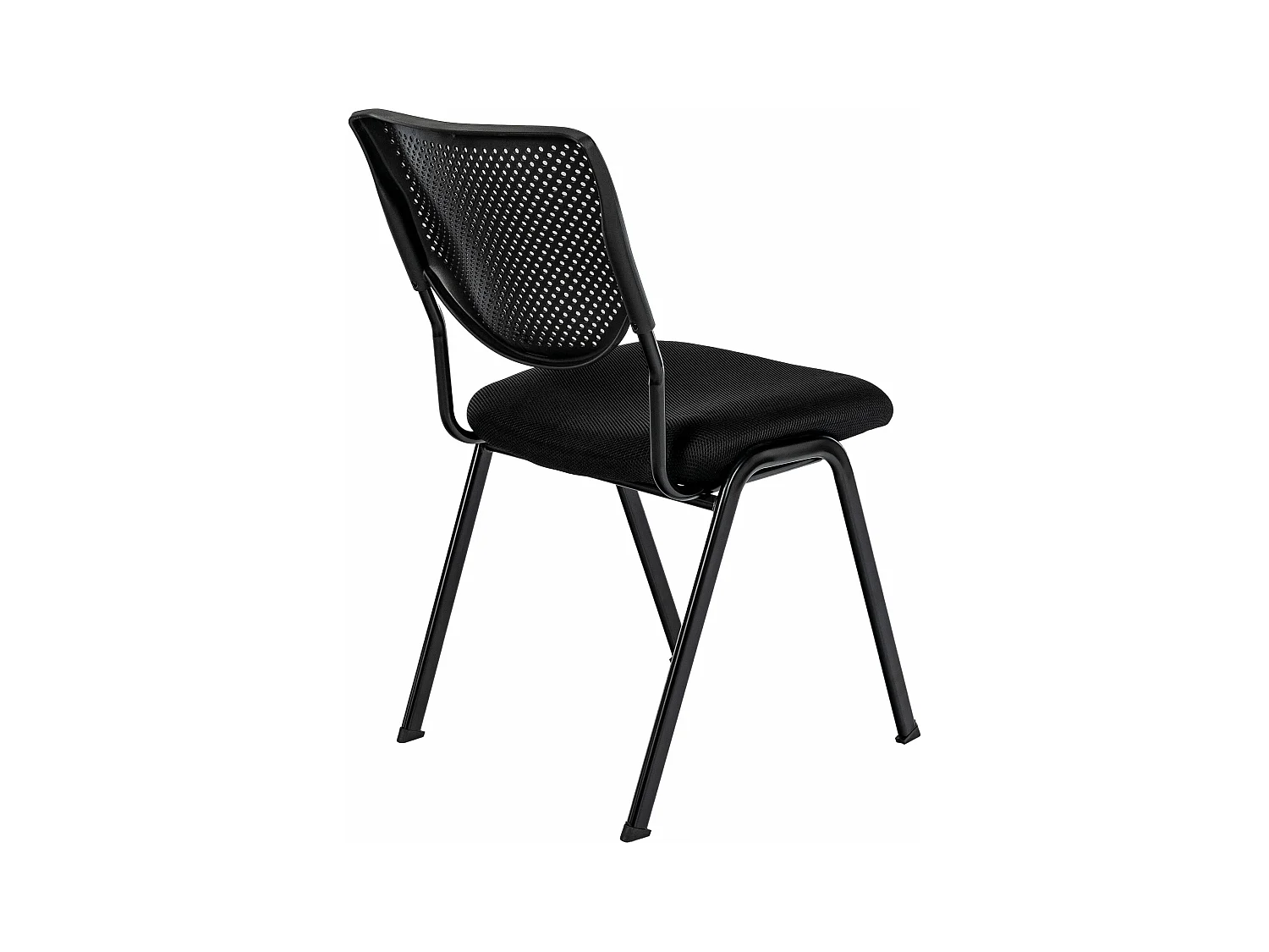 Chaise de conférence - Tissu - Noir / Noir - Kaber