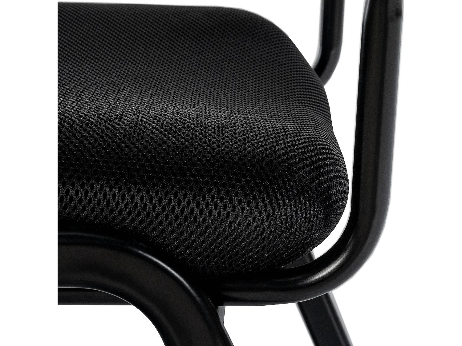 Chaise de conférence - Tissu - Noir / Noir - Kaber