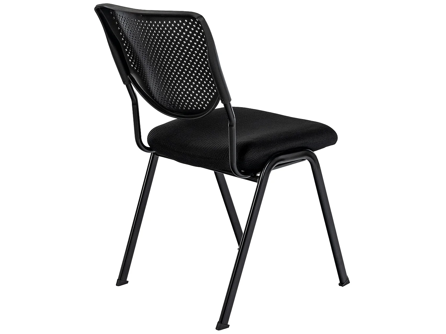 Chaise de conférence - Tissu - Noir / Noir - Kaber