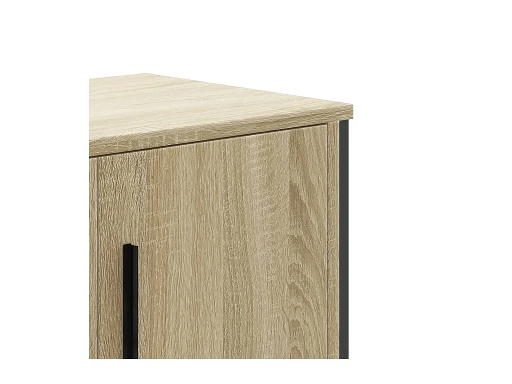Mobile Porta TV Rovere Sonoma 180x34x41 cm Legno Multistrato