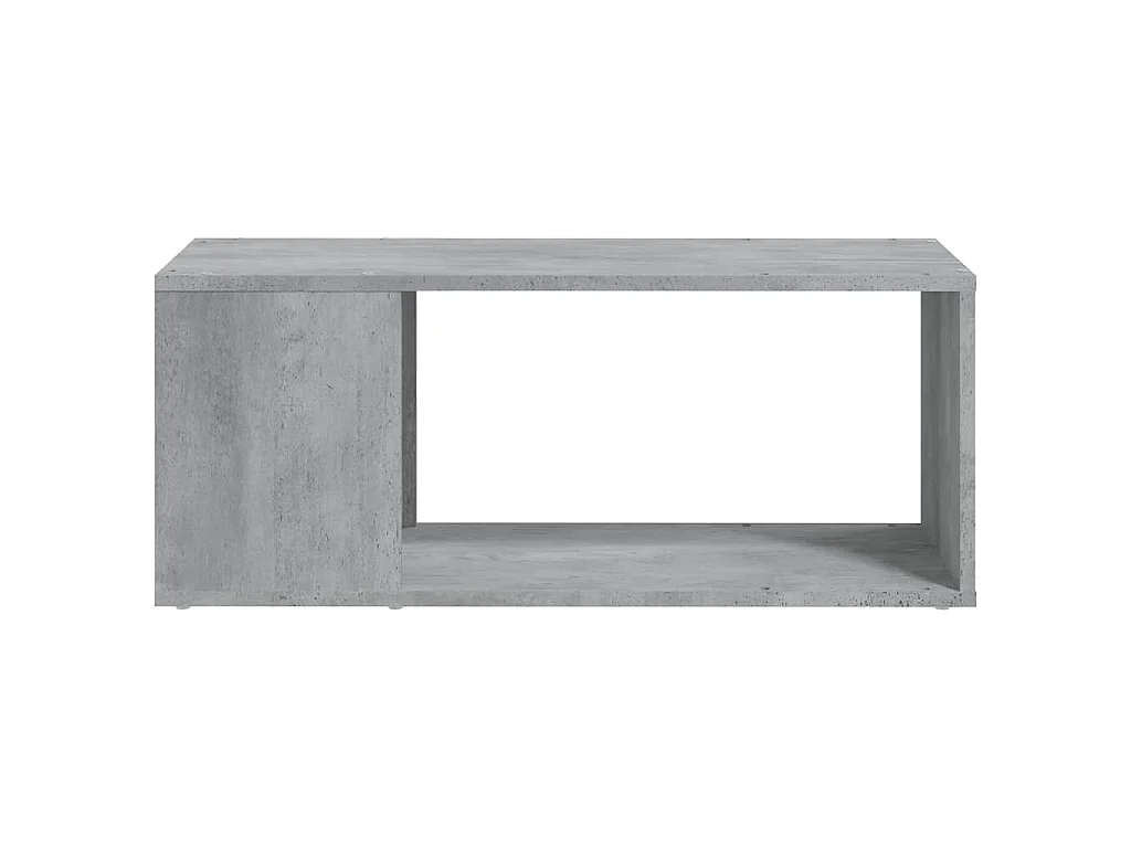 Tv-meubel 80x24x32 cm bewerkt hout betongrijs