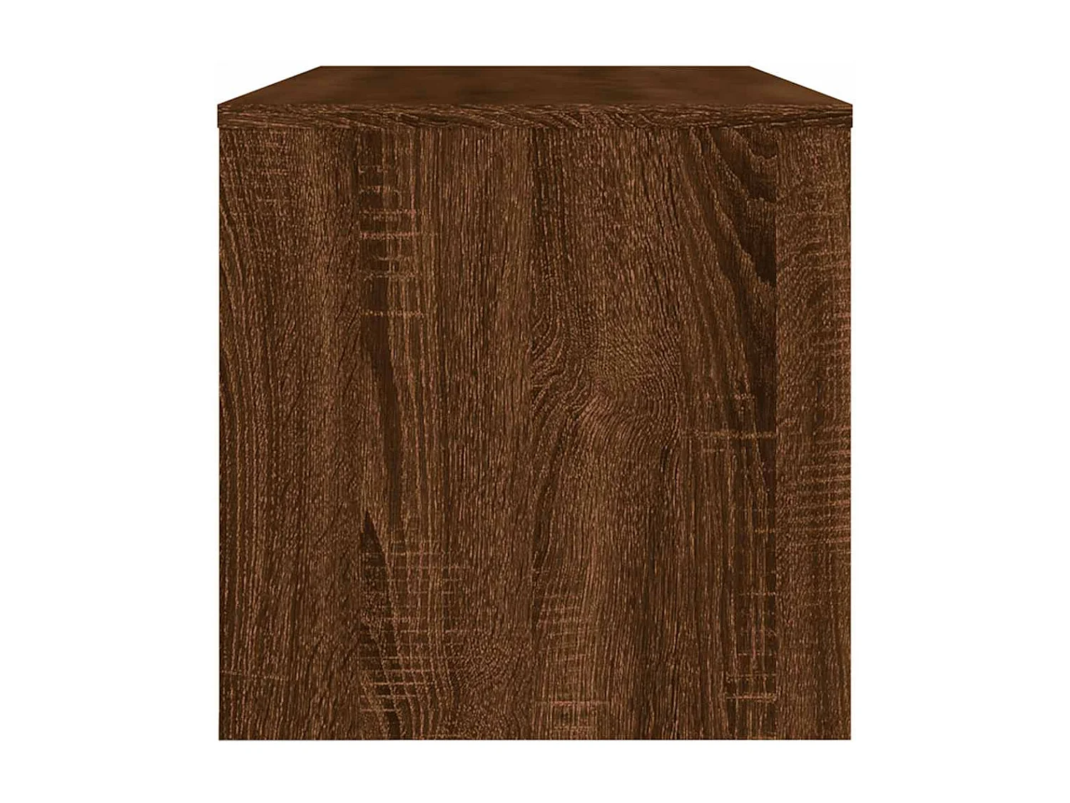 Mueble de TV madera de ingeniería marrón roble 120x34x37 cm
