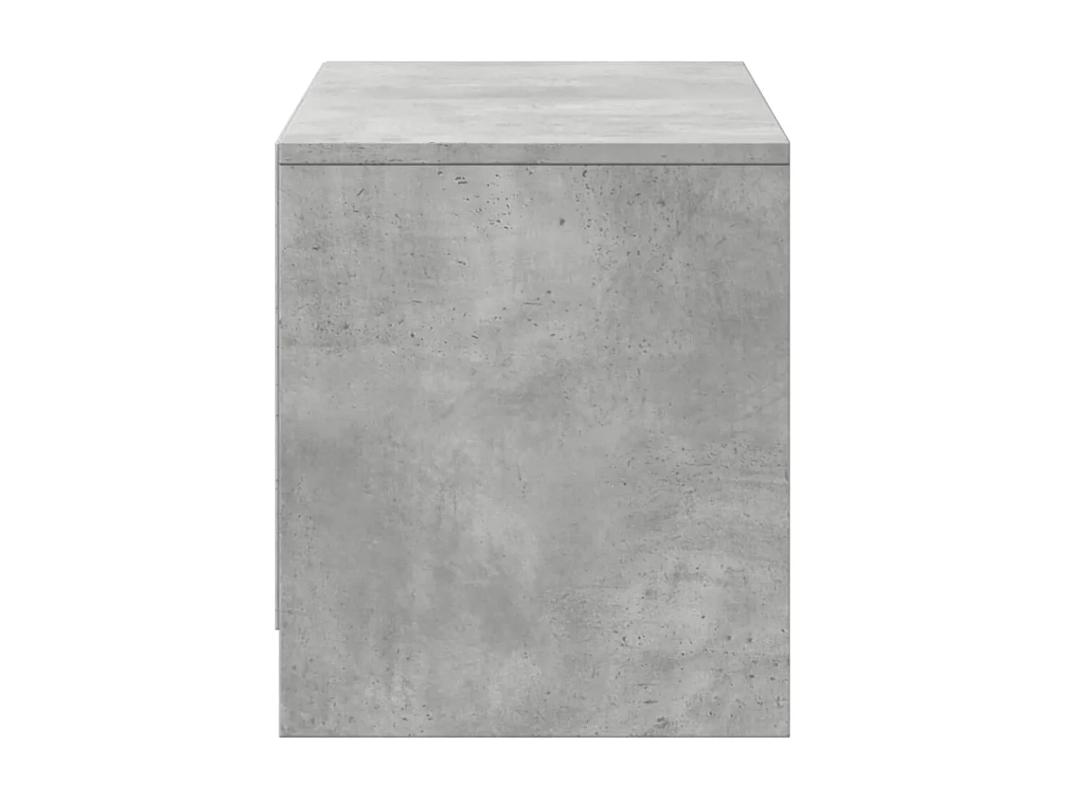 TV-Schrank LED Betongrau 97x34x40 Holzwerkstoff