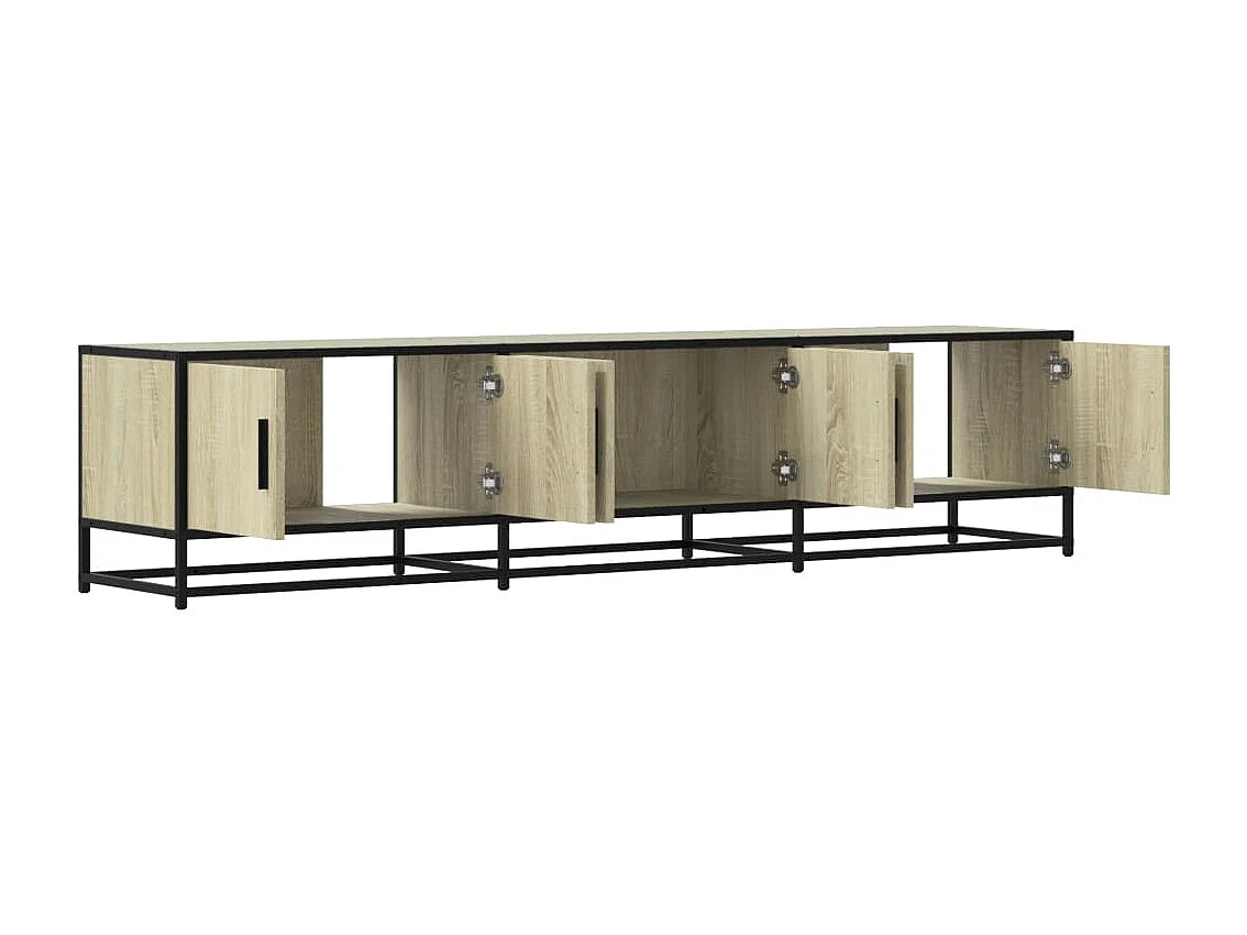 Mobile Porta TV Rovere Sonoma 180x35x41 cm in Truciolato