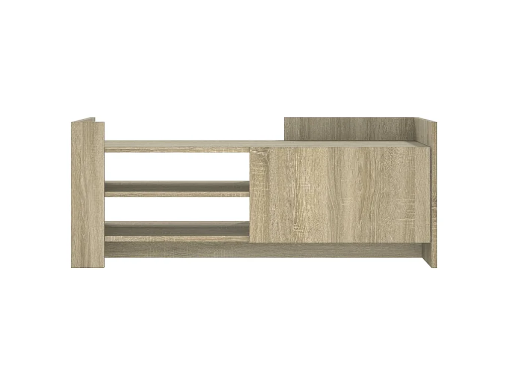 Mobile per TV Rovere Sonoma 100x35x40 cm Legno Multistrato