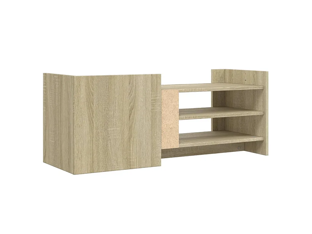 Mobile per TV Rovere Sonoma 100x35x40 cm Legno Multistrato