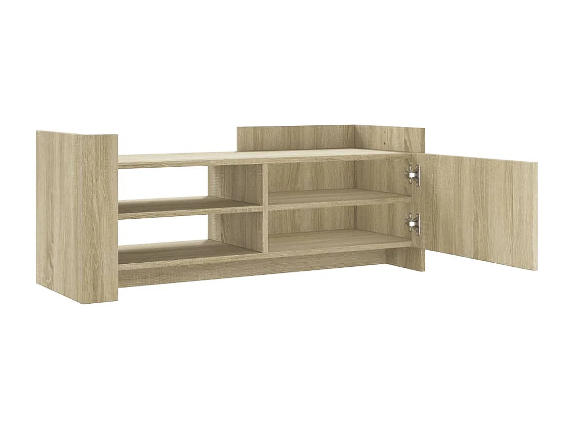 Mobile per TV Rovere Sonoma 100x35x40 cm Legno Multistrato