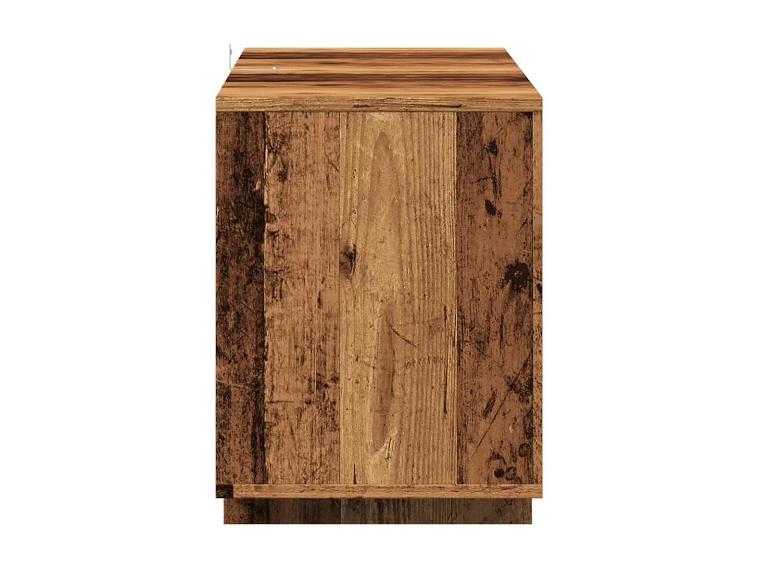 Mobile Porta TV Legno Antico 130x35x50 cm in Legno Multistrato