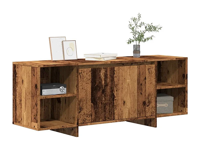 TV-Schrank Altholz-Optik 130x35x50 cm Holzwerkstoff