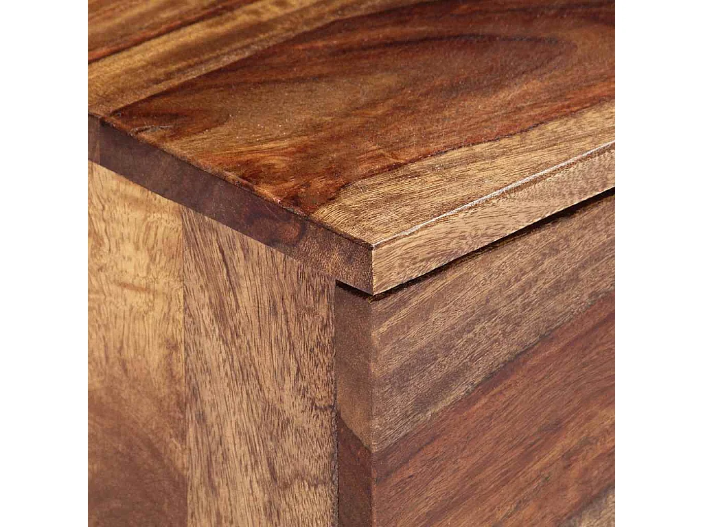 Mueble de TV madera maciza 145x30x30 cm