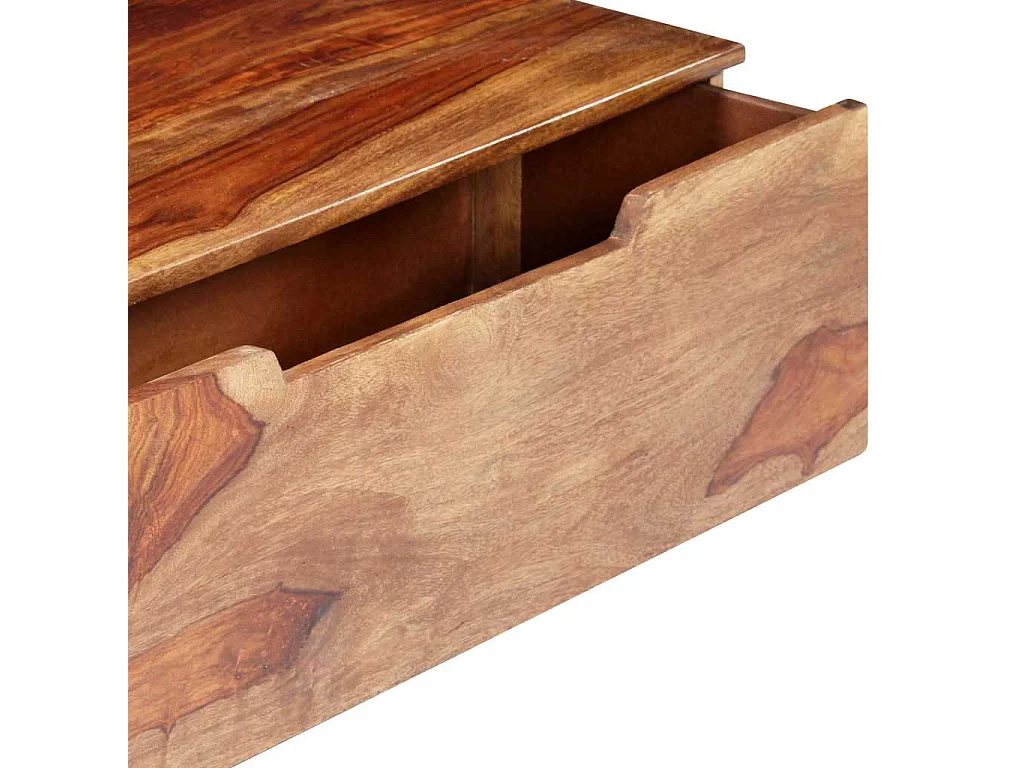 Mueble de TV madera maciza 145x30x30 cm