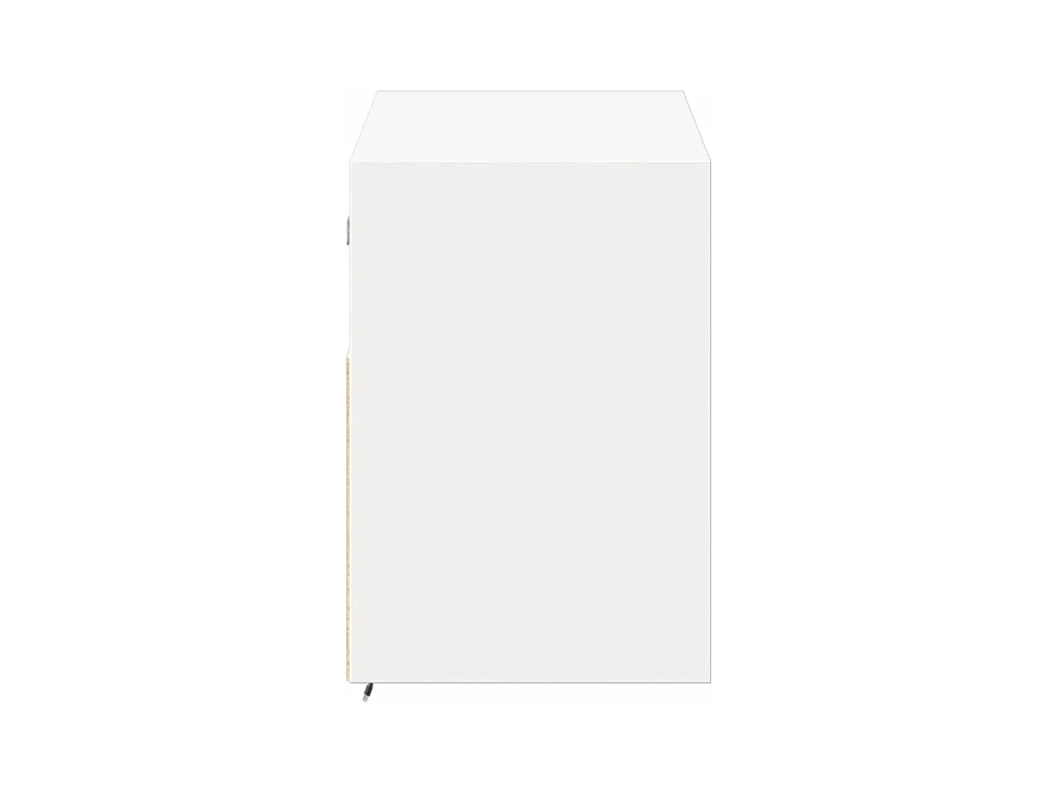 TV-Wandschrank mit LED-Beleuchtung Weiß 100x31x45 cm