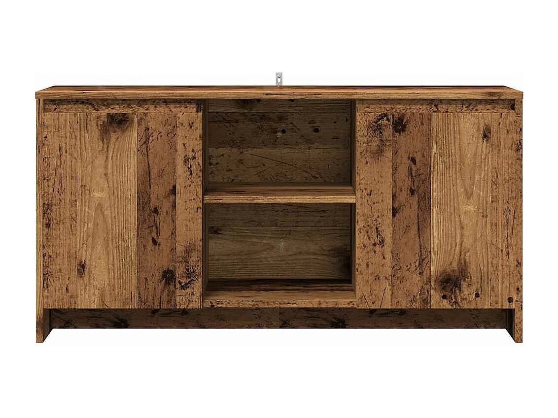 Meuble TV vieux bois 102x37,5x52,5 cm bois d'ingénierie