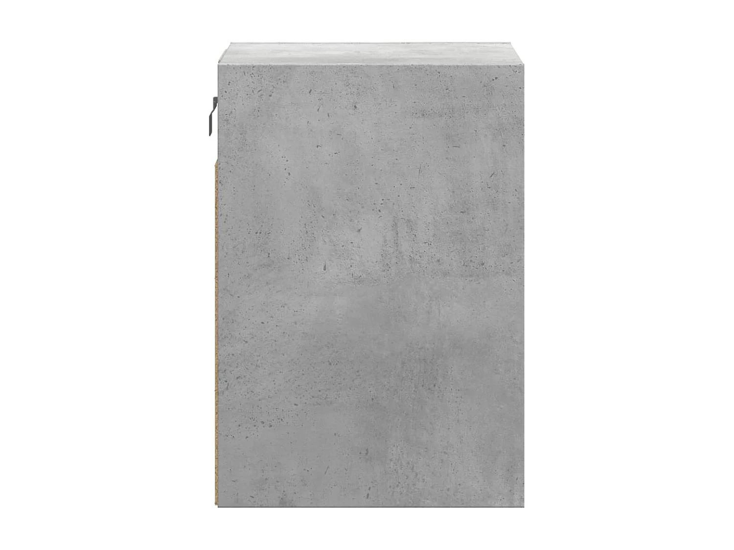 Meubles TV muraux et lumières LED 2 pcs gris béton 41x31x45 cm