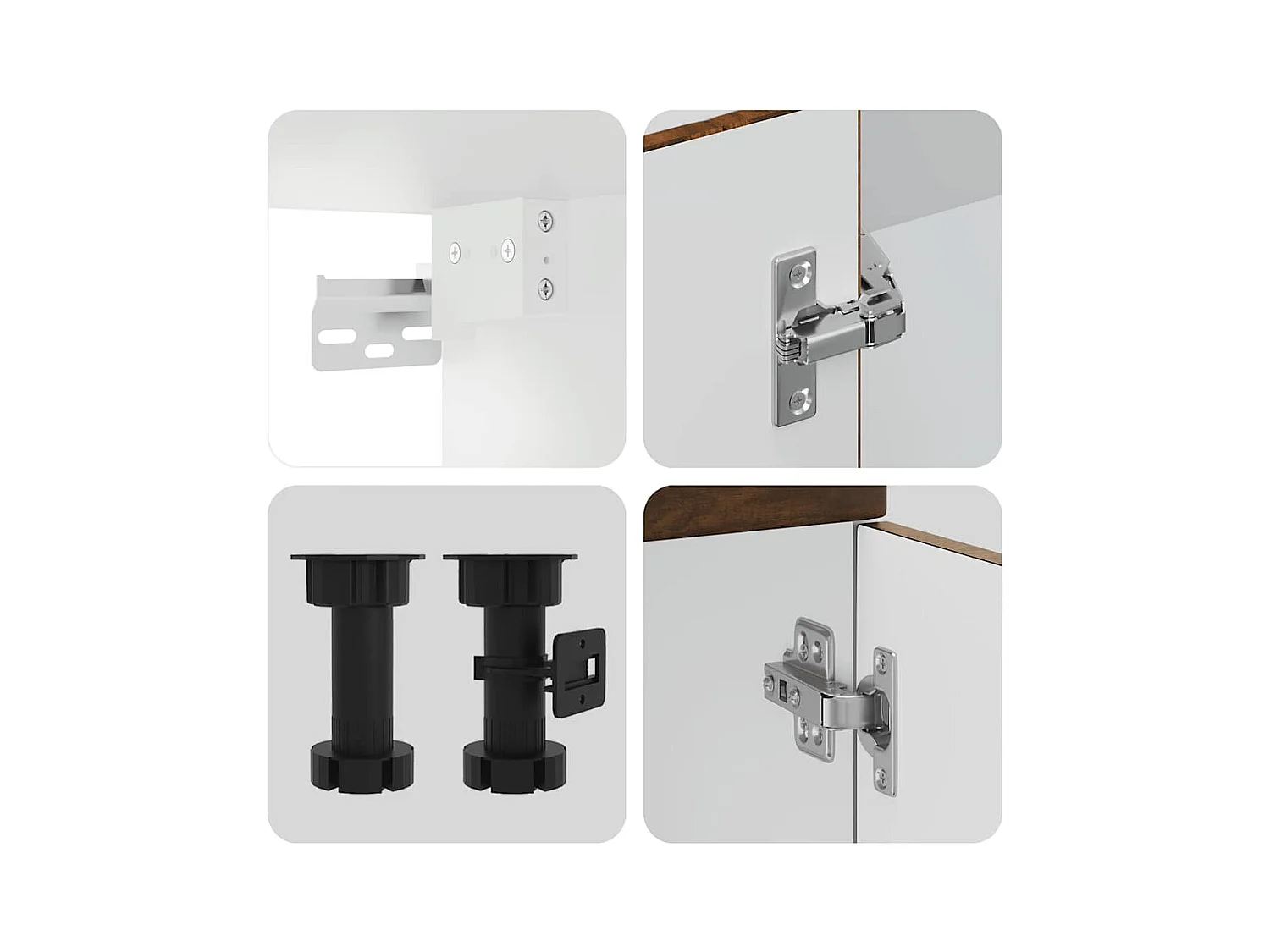 Ensemble d'armoires de cuisine 14 pcs Kalmar bois d'ingénierie