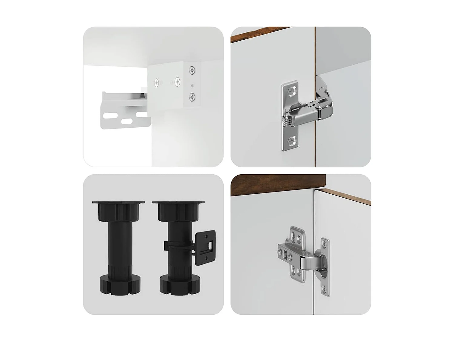 Ensemble d'armoires de cuisine 14 pcs Kalmar bois d'ingénierie