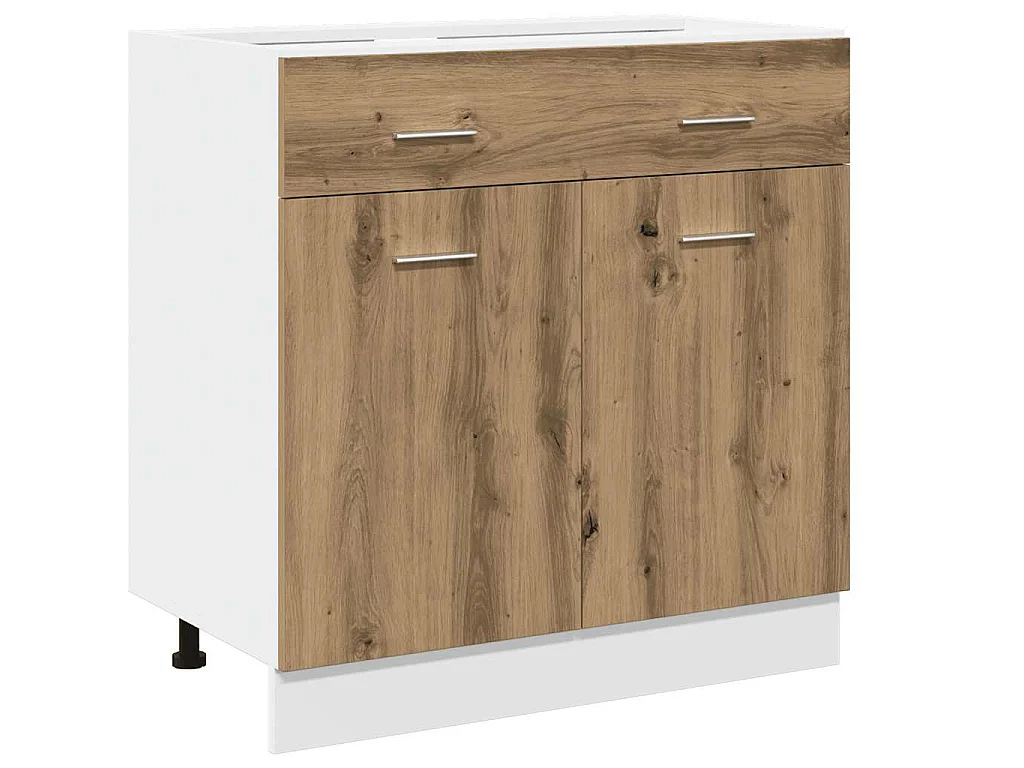 7-tlg. Küchenschrank-Set Lyon Artisan-Eiche Holzwerkstoff