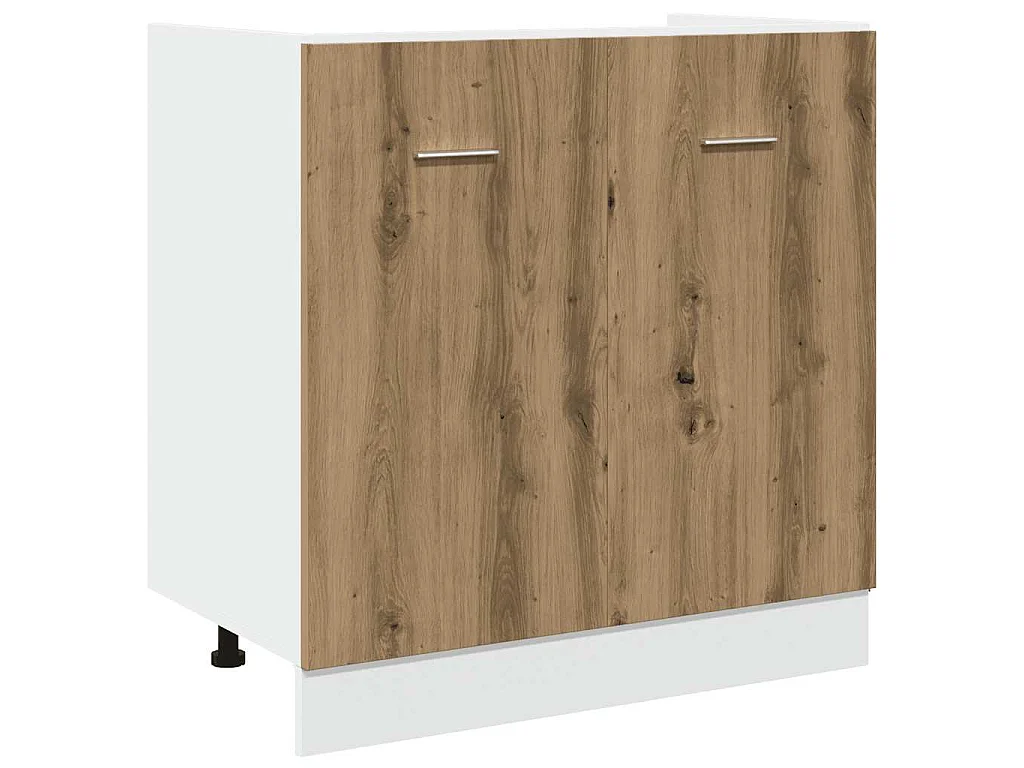7-tlg. Küchenschrank-Set Lyon Artisan-Eiche Holzwerkstoff