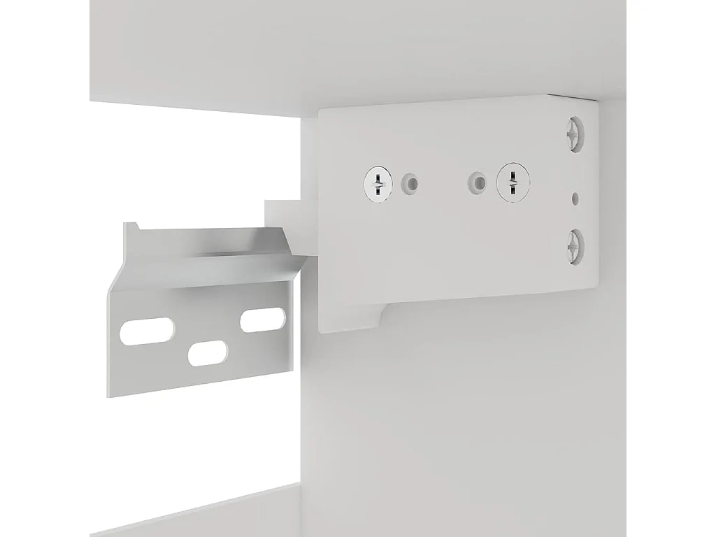 Set Armadi da Cucina 7 pz Lyon Bianco in Truciolato