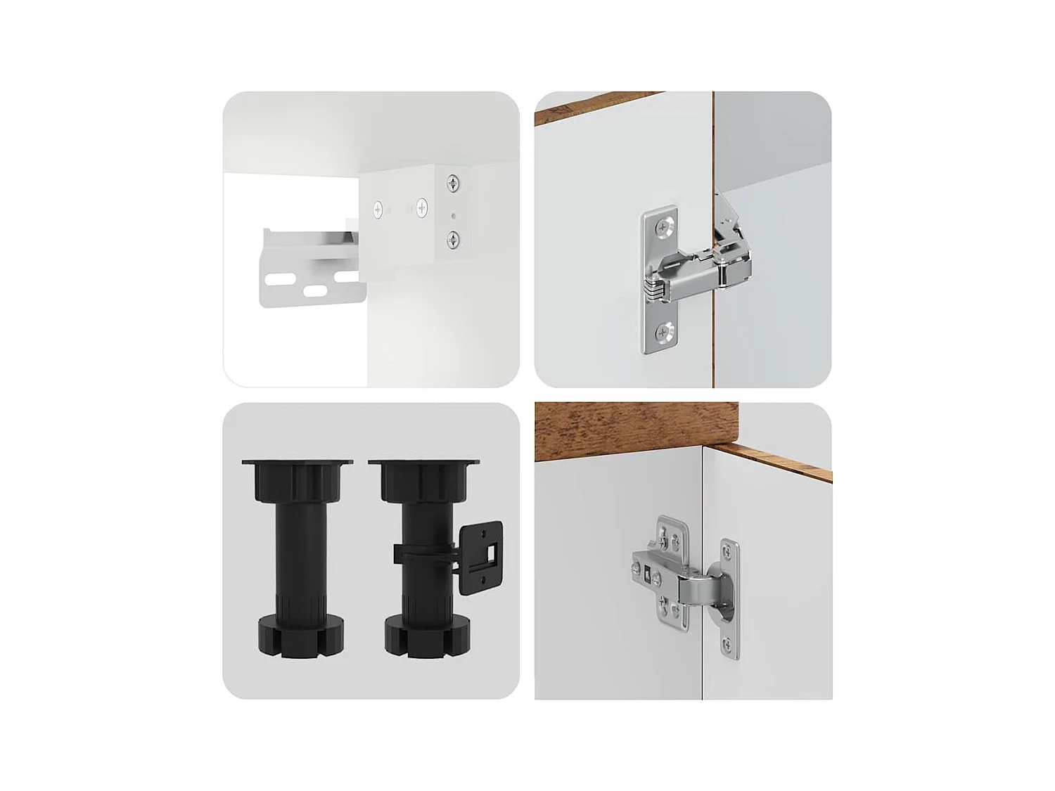 Ensemble d'armoires de cuisine 14 pcs Kalmar bois d'ingénierie