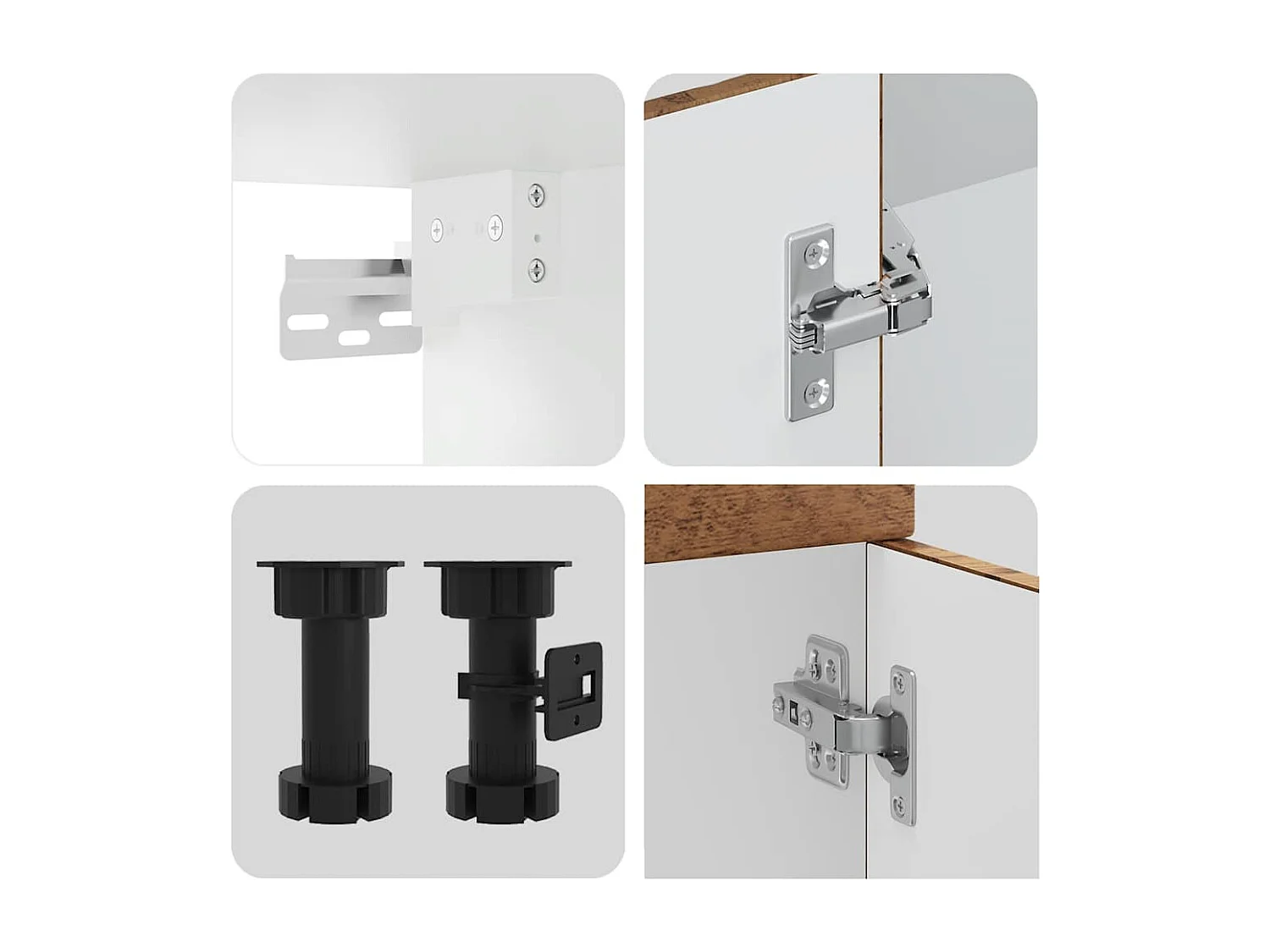 Ensemble d'armoires de cuisine 14 pcs Kalmar bois d'ingénierie