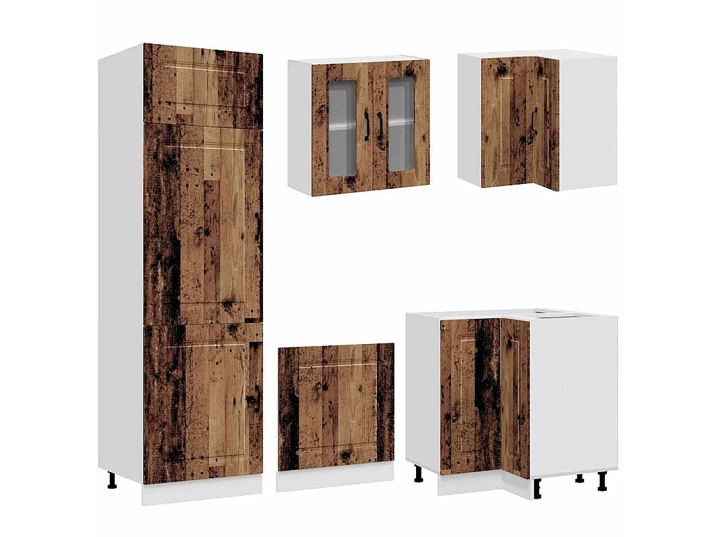 Ensemble d'armoires de cuisine 14 pcs Kalmar bois d'ingénierie