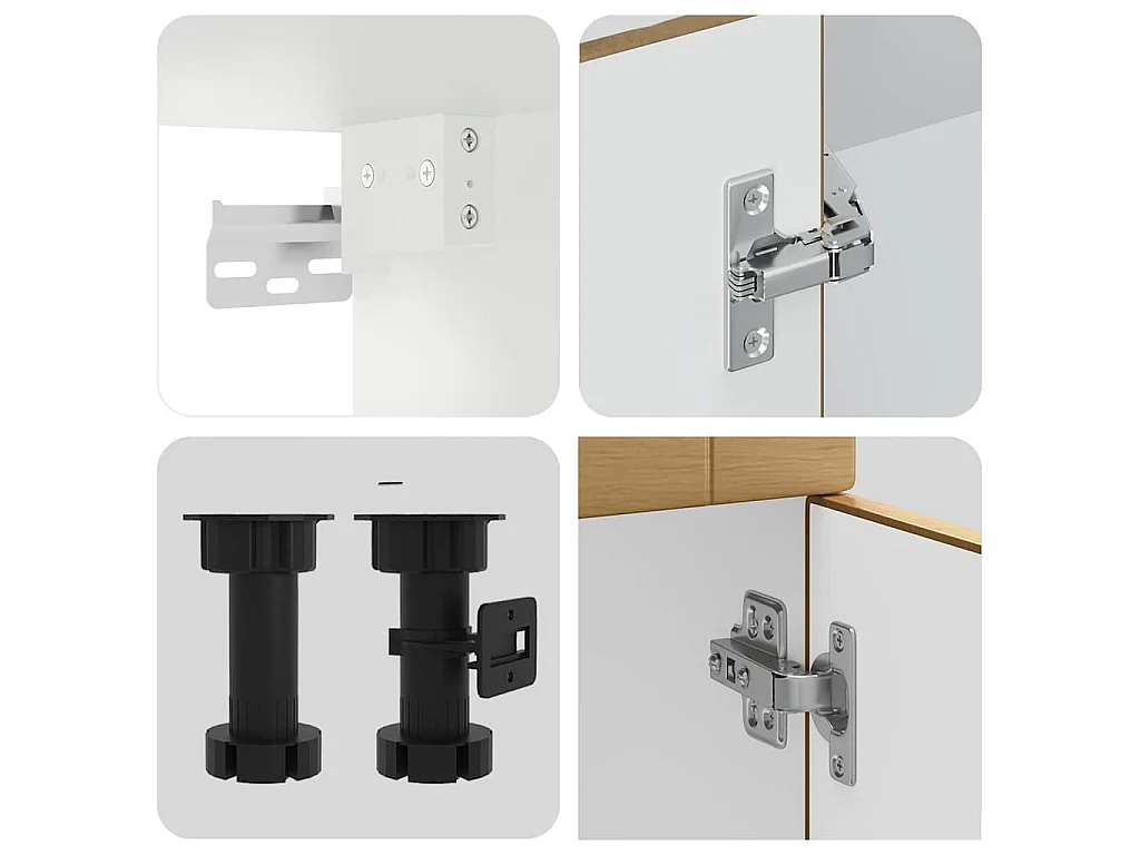 Set Mobili da Cucina 14 pz Porto Rovere Artigianale Truciolato