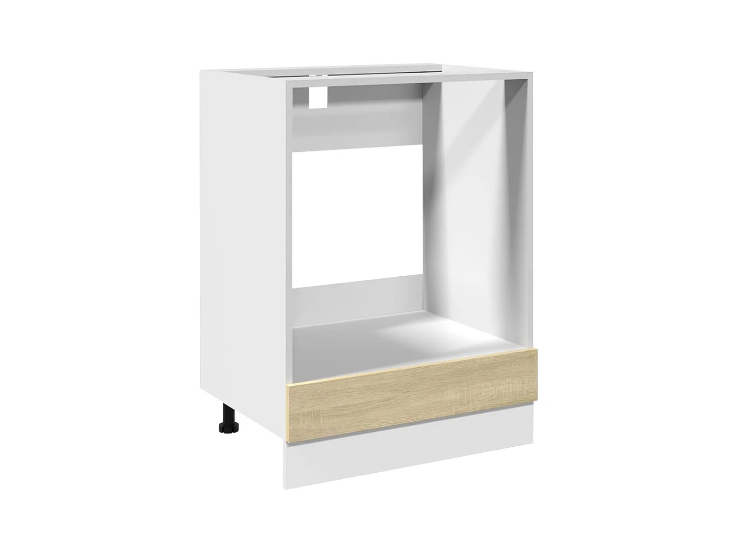 Ensemble de 8 meubles de cuisine "Lyon" en chêne Sonoma