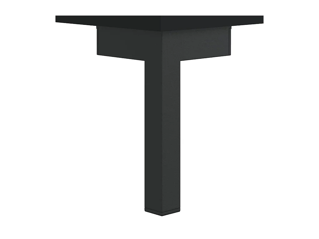 TV-Schrank Schwarz 150x30x50 cm Holzwerkstoff