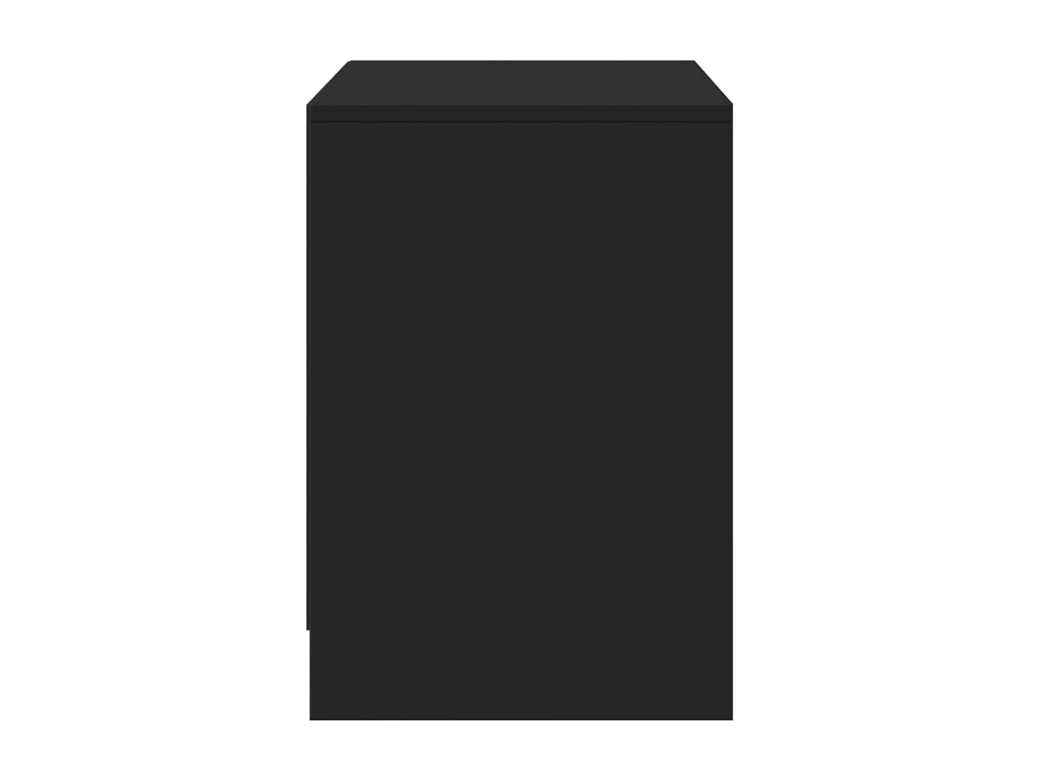 Mobile Porta TV con LED Nero 100x34x50 cm in Truciolato