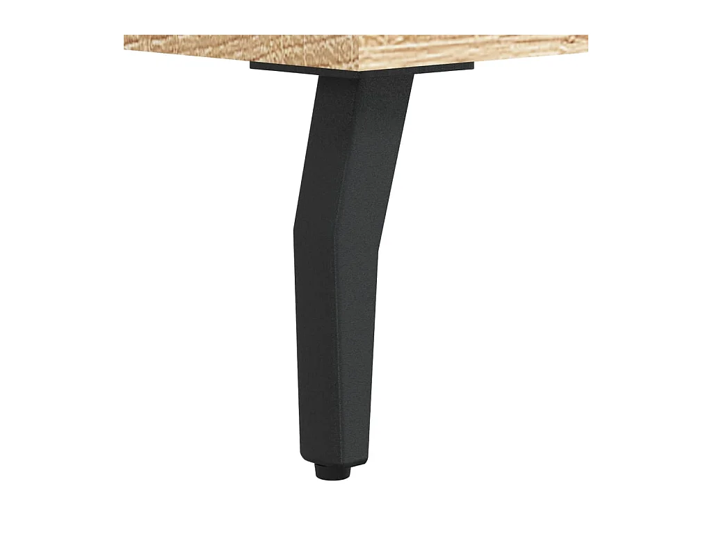 Meuble TV chêne sonoma 150x30x44,5 cm bois d'ingénierie