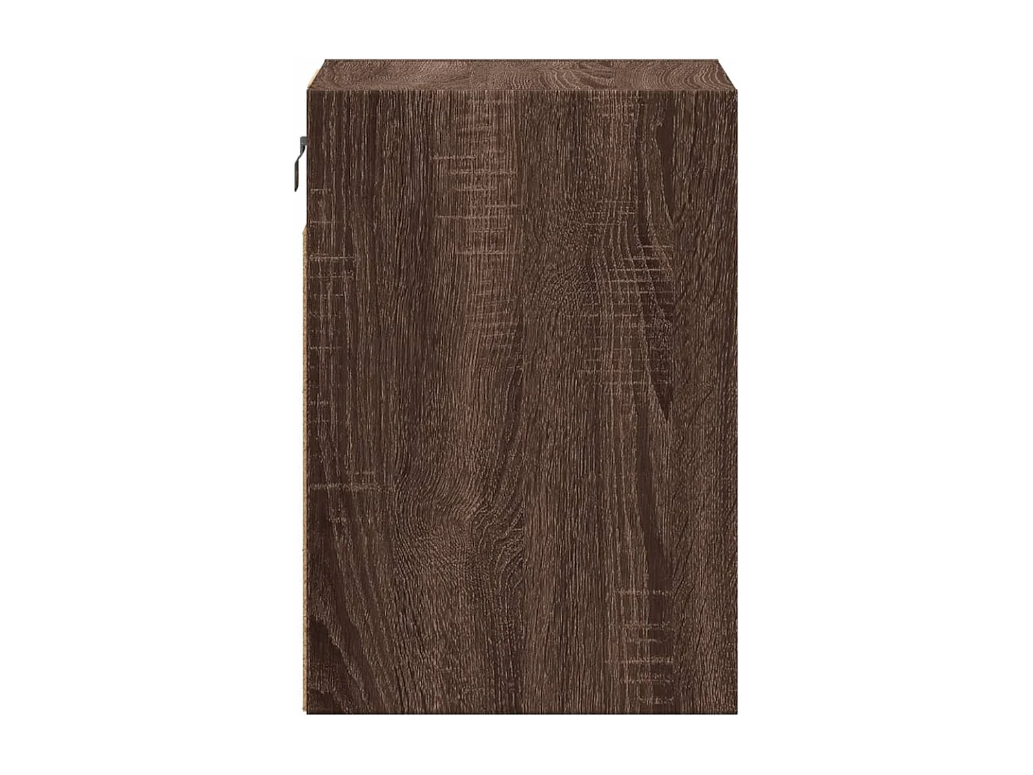 Mobili TV a Parete con Luci LED 2pz Rovere Marrone 41x31x45 cm