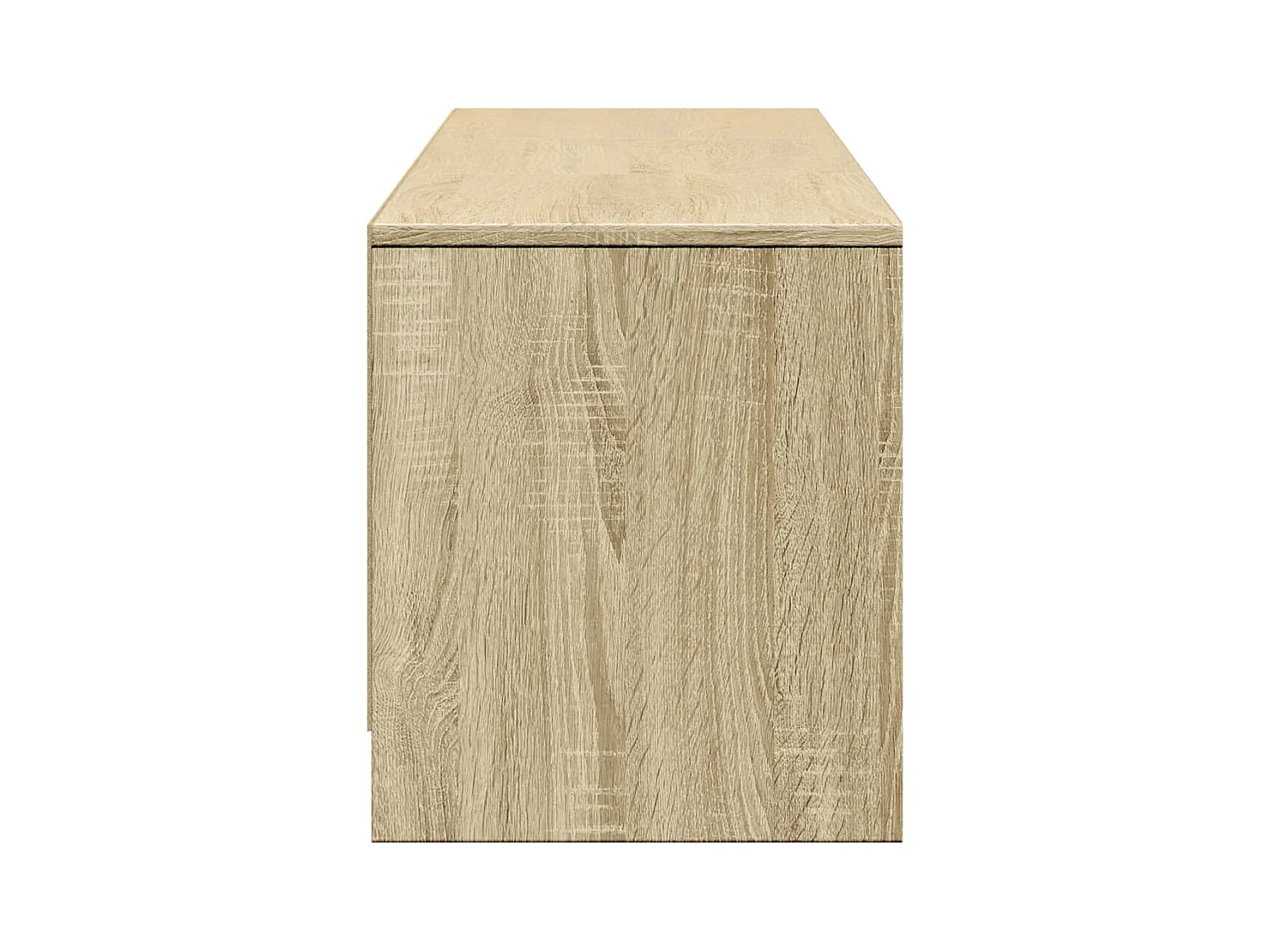 TV-Schrank mit LED-Beleuchtung Sonoma-Eiche 165x34x40 cm