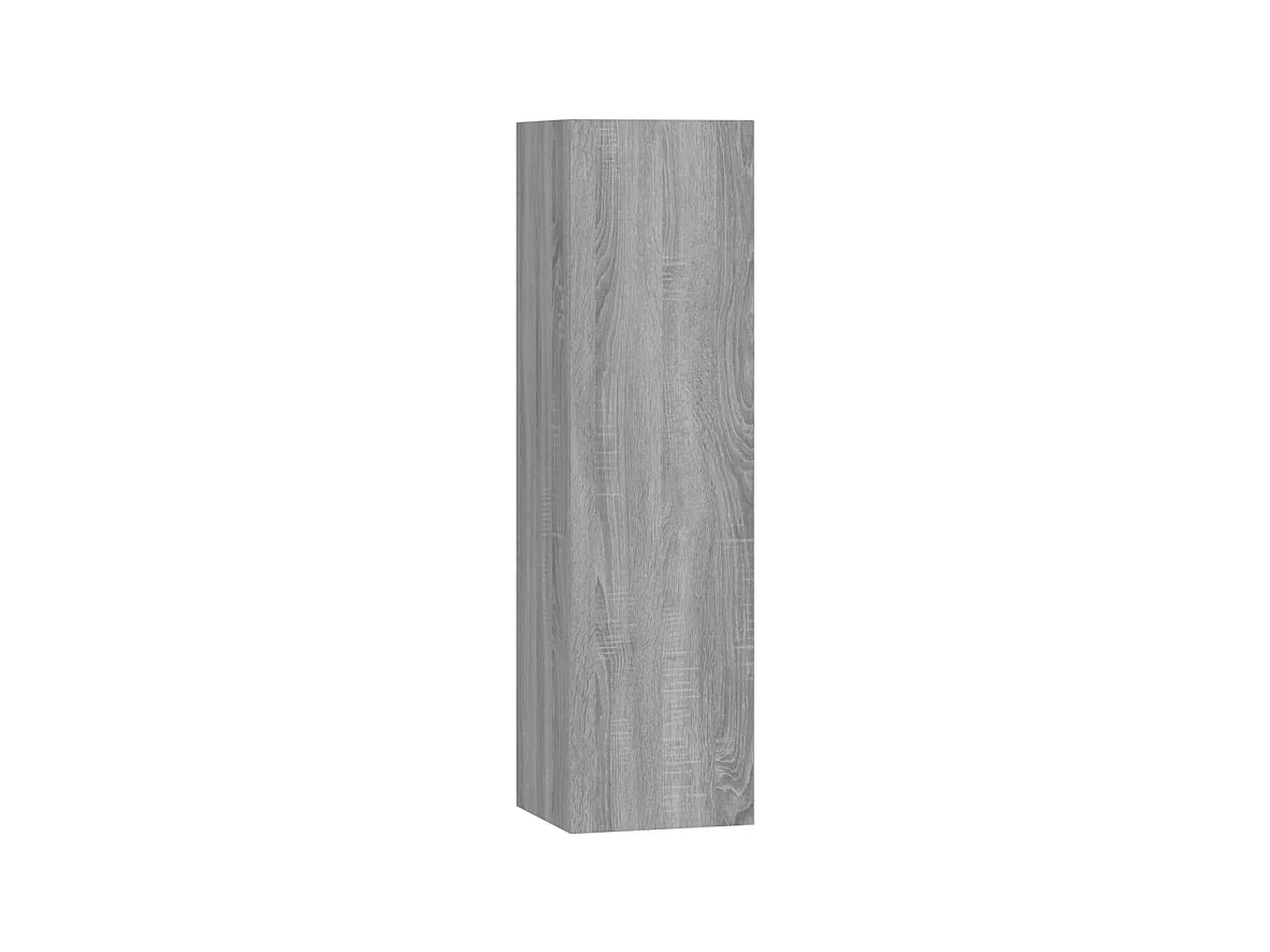 Set di Mobili Porta TV 5 pz Grigio Sonoma in Legno Multistrato