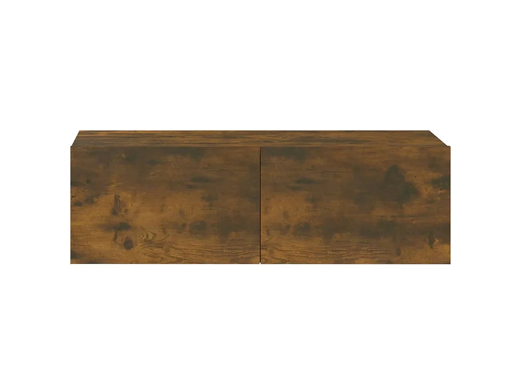 Ensemble de meubles TV 4 pcs Chêne fumé Bois d'ingénierie