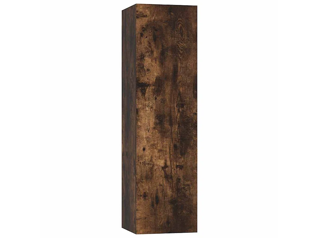 Ensemble de meubles TV 4 pcs Chêne fumé Bois d'ingénierie