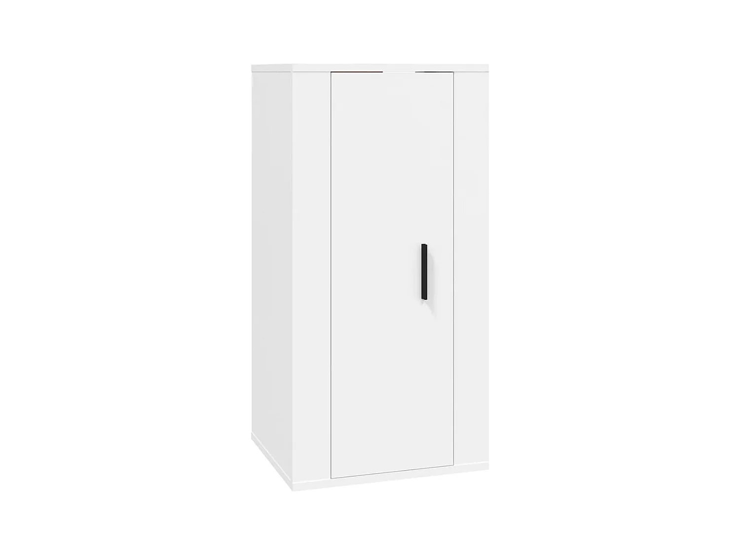 Ensemble de meubles TV 8 pcs Blanc Bois d'ingénierie