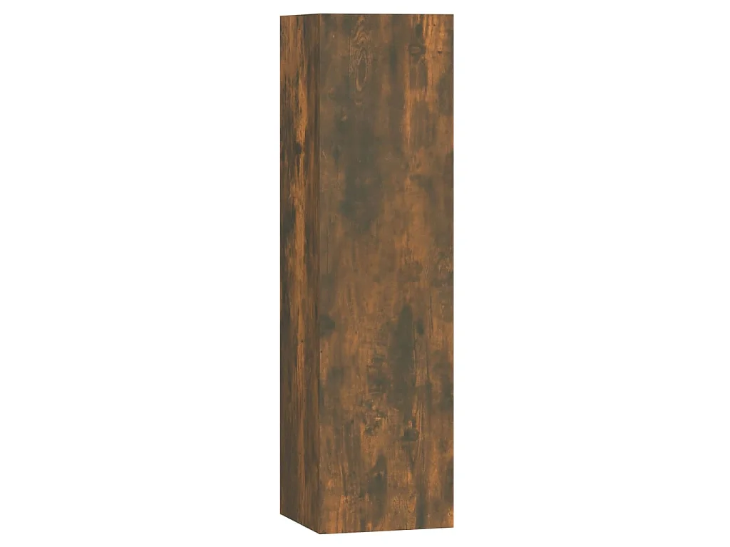 7-tlg. TV-Schrank-Set Räuchereiche Holzwerkstoff