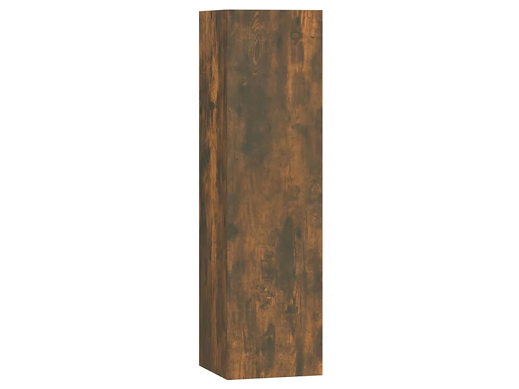 Ensemble de meubles TV 7 pcs Chêne fumé Bois d'ingénierie